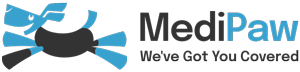 MediPaw logo with text no background